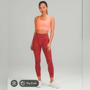 NWOT Lululemon Invigorate High-Rise Crop 23" Leggings Size 4